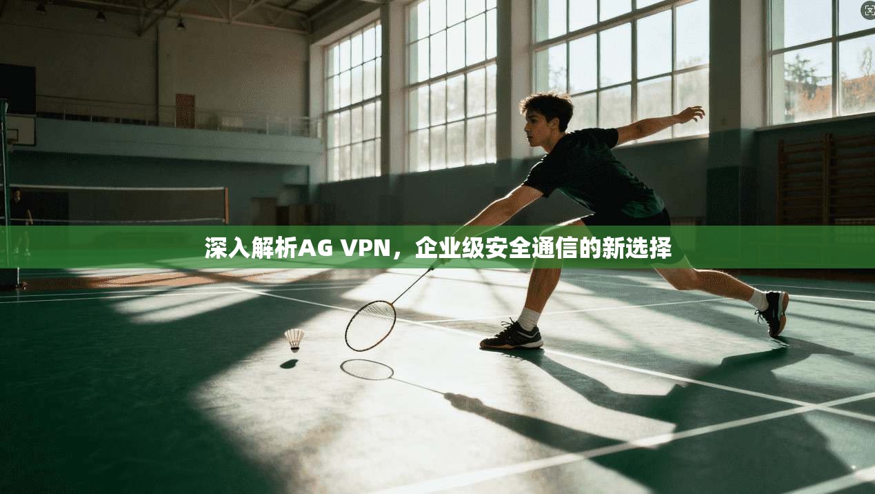 深入解析AG VPN,企业级安全通信的新选择 深入解析AG VPN,企业级安全通信的新选择