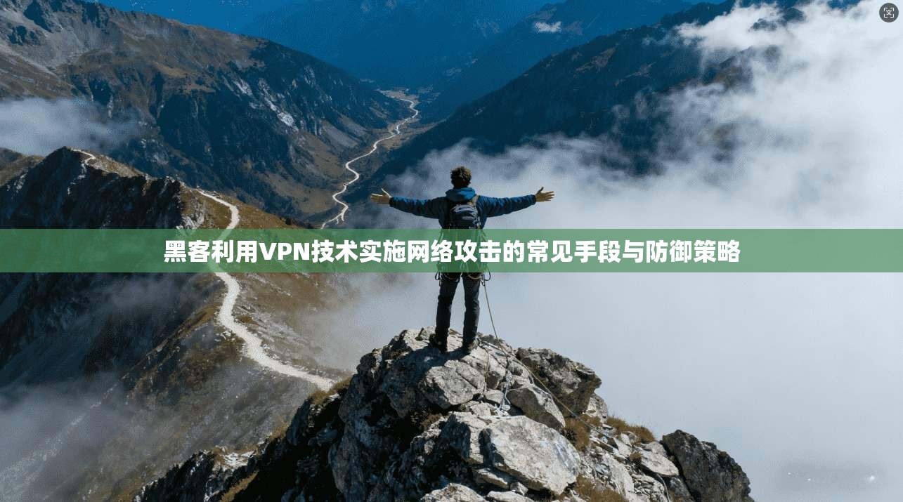 黑客利用VPN技术实施网络攻击的常见手段与防御策略 黑客利用VPN技术实施网络攻击的常见手段与防御策略