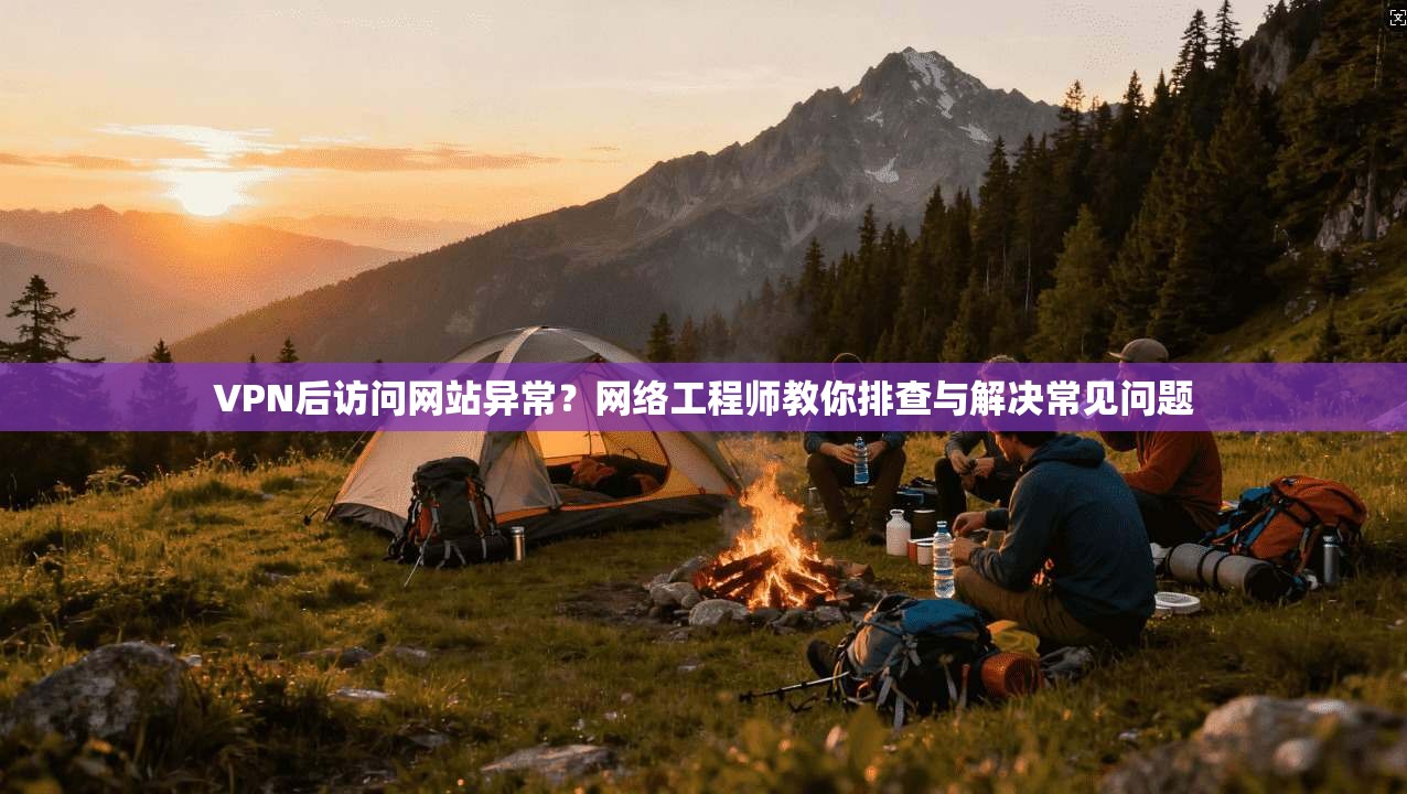 VPN后访问网站异常？网络工程师教你排查与解决常见问题