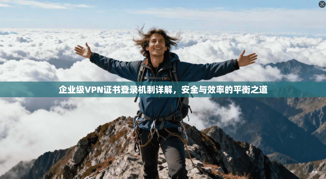 企业级VPN证书登录机制详解，安全与效率的平衡之道