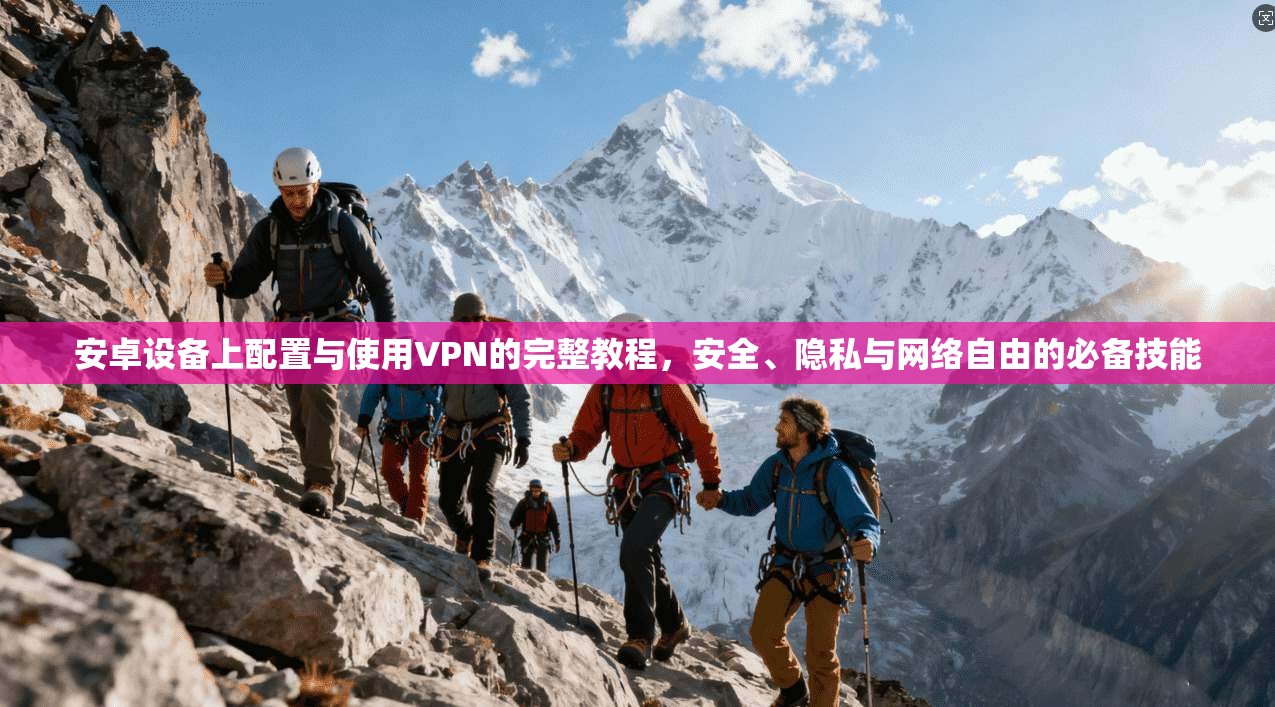 安卓设备上配置与使用VPN的完整教程,安全、隐私与网络自由的必备技能 安卓设备上配置与使用VPN的完整教程,安全、隐私与网络自由的必备技能