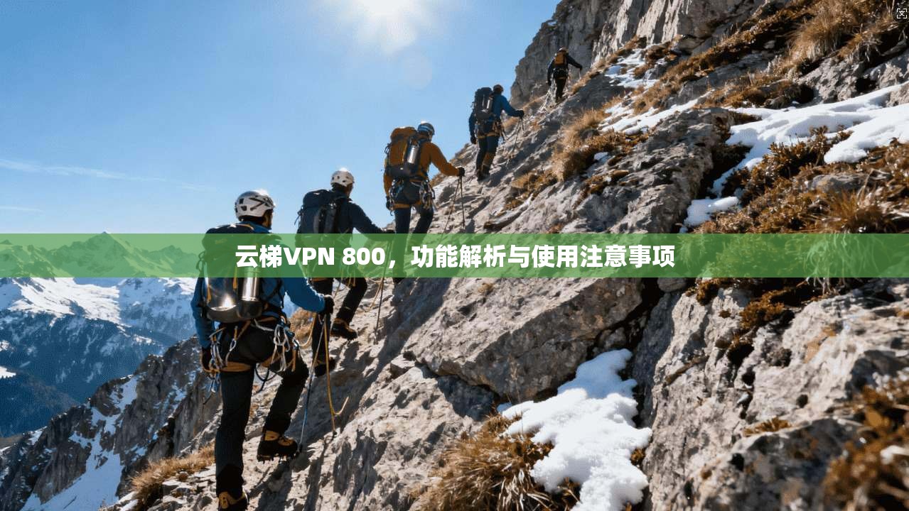 云梯VPN 800，功能解析与使用注意事项