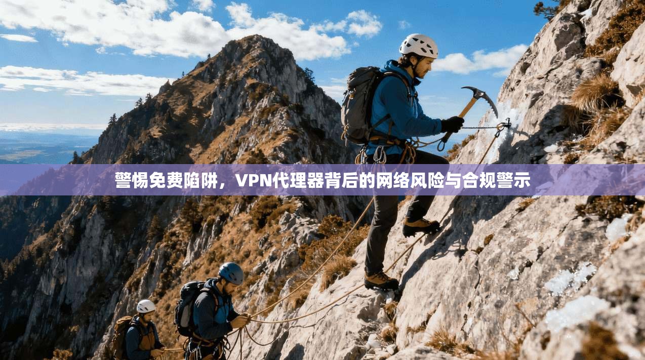 警惕免费陷阱，VPN代理器背后的网络风险与合规警示