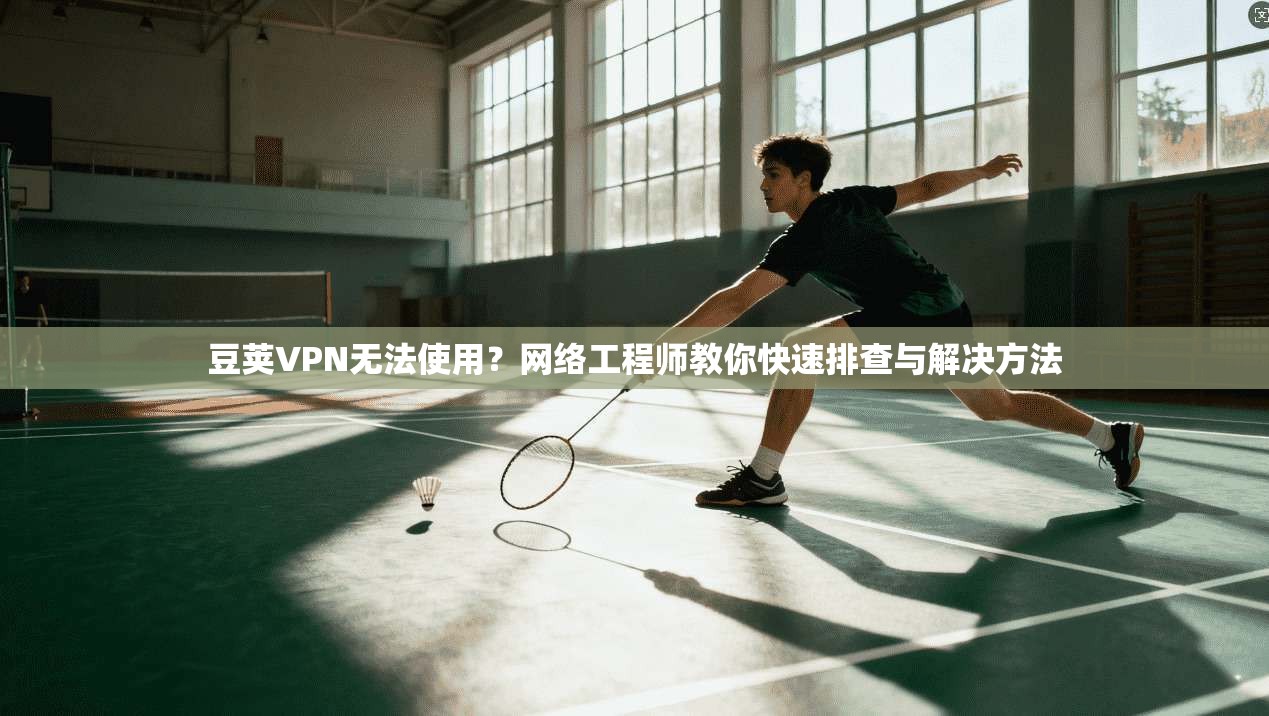 豆荚VPN无法使用?网络工程师教你快速排查与解决方法