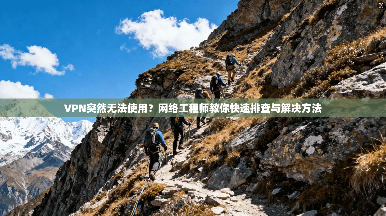 VPN突然无法使用?网络工程师教你快速排查与解决方法