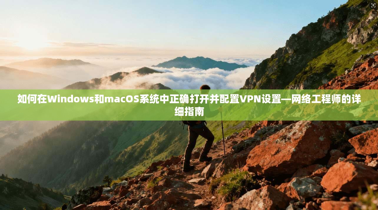 如何在Windows和macOS系统中正确打开并配置VPN设置—网络工程师的详细指南