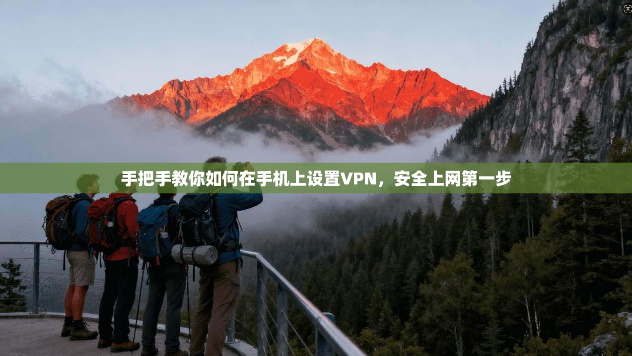 手把手教你如何在手机上设置VPN，安全上网第一步