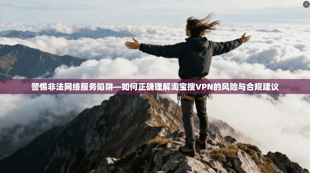 警惕非法网络服务陷阱—如何正确理解淘宝搜VPN的风险与合规建议