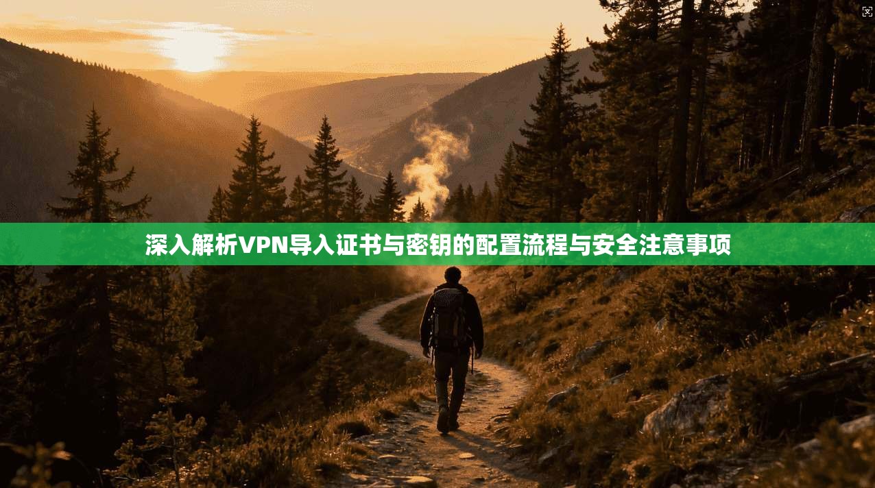 深入解析VPN导入证书与密钥的配置流程与安全注意事项
