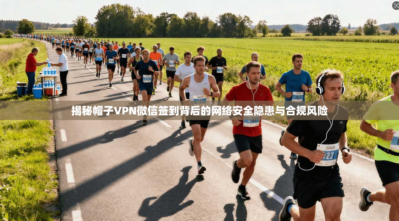 揭秘帽子VPN微信签到背后的网络安全隐患与合规风险