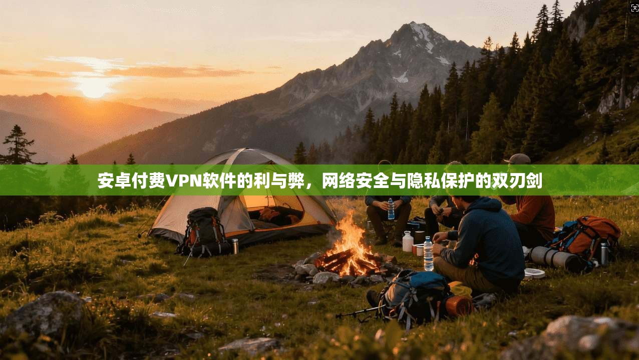 安卓付费VPN软件的利与弊，网络安全与隐私保护的双刃剑