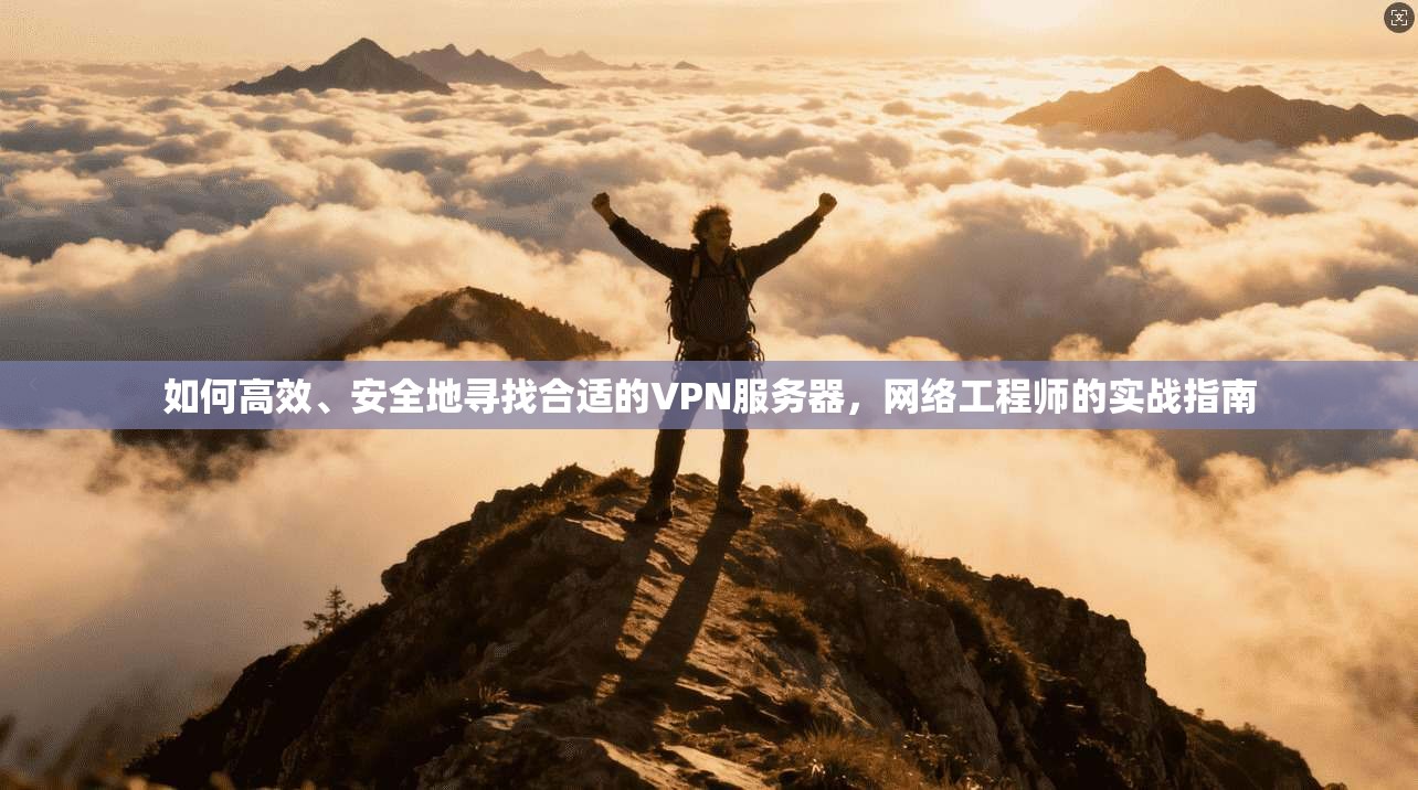 如何高效、安全地寻找合适的VPN服务器，网络工程师的实战指南