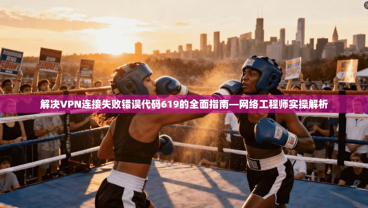 解决VPN连接失败错误代码619的全面指南—网络工程师实操解析