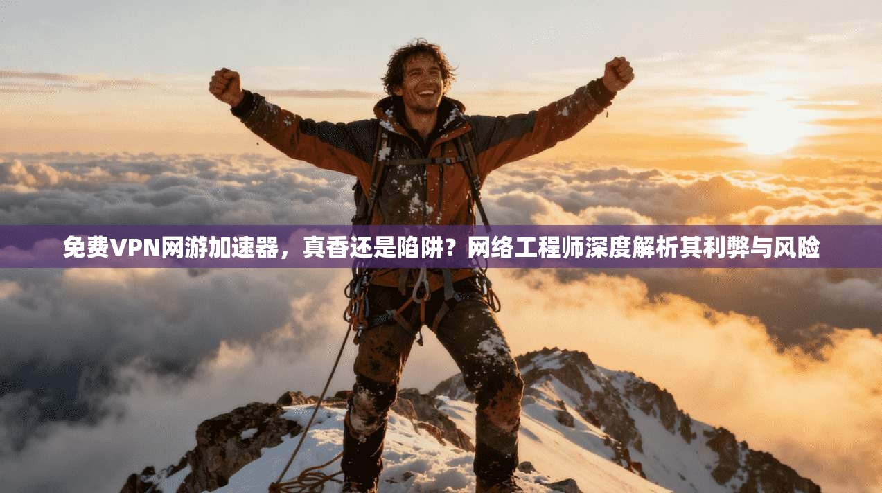 免费VPN网游加速器，真香还是陷阱？网络工程师深度解析其利弊与风险