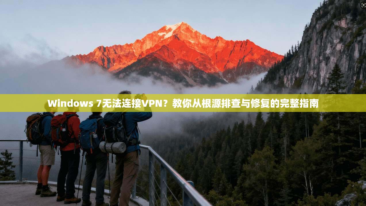 Windows 7无法连接VPN？教你从根源排查与修复的完整指南