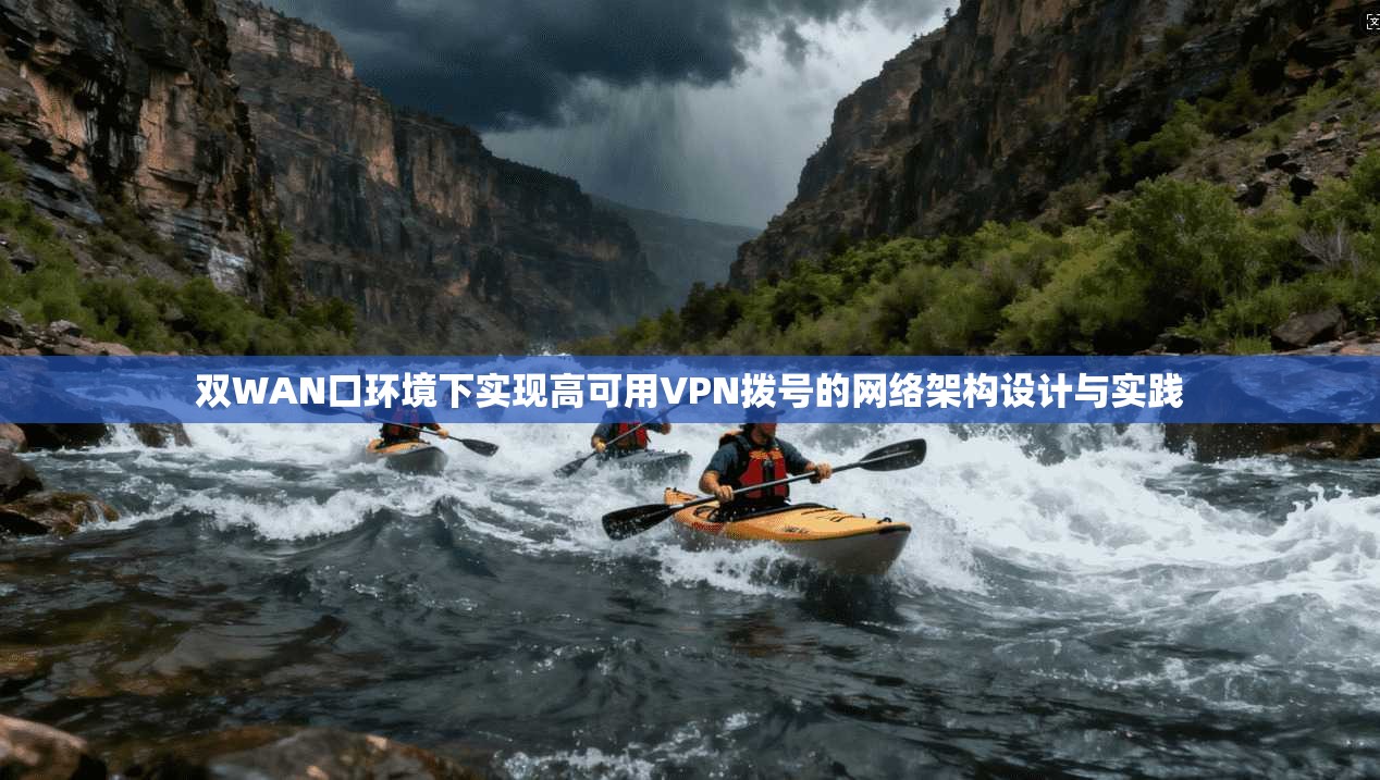 双WAN口环境下实现高可用VPN拨号的网络架构设计与实践