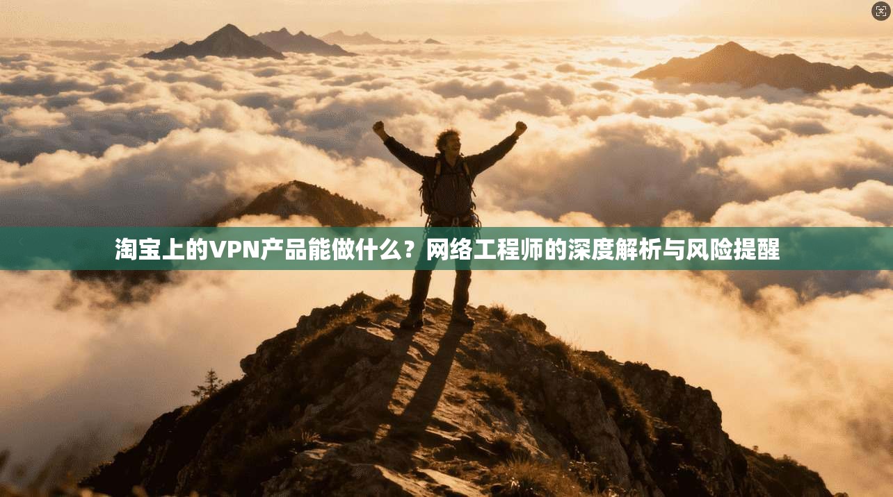 淘宝上的VPN产品能做什么？网络工程师的深度解析与风险提醒
