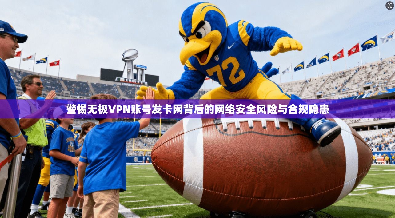 警惕无极VPN账号发卡网背后的网络安全风险与合规隐患