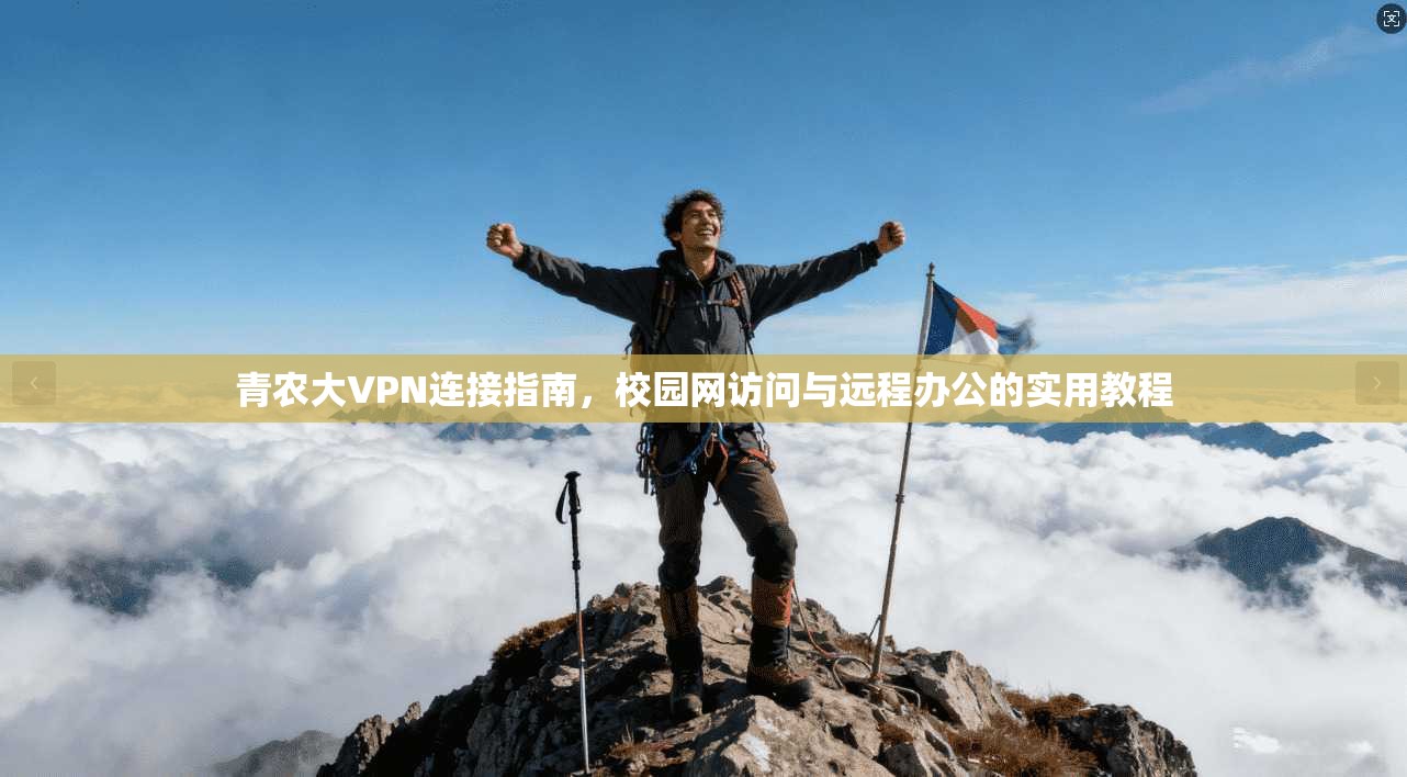 青农大VPN连接指南，校园网访问与远程办公的实用教程