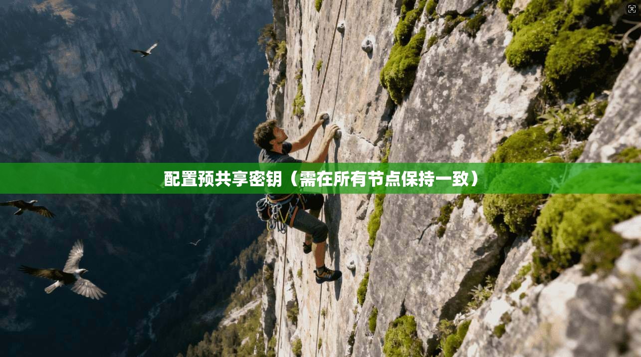 配置预共享密钥（需在所有节点保持一致）