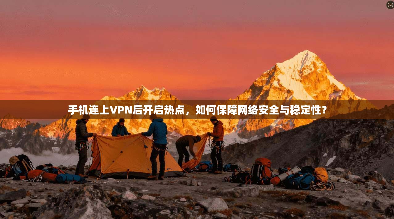 手机连上VPN后开启热点，如何保障网络安全与稳定性？