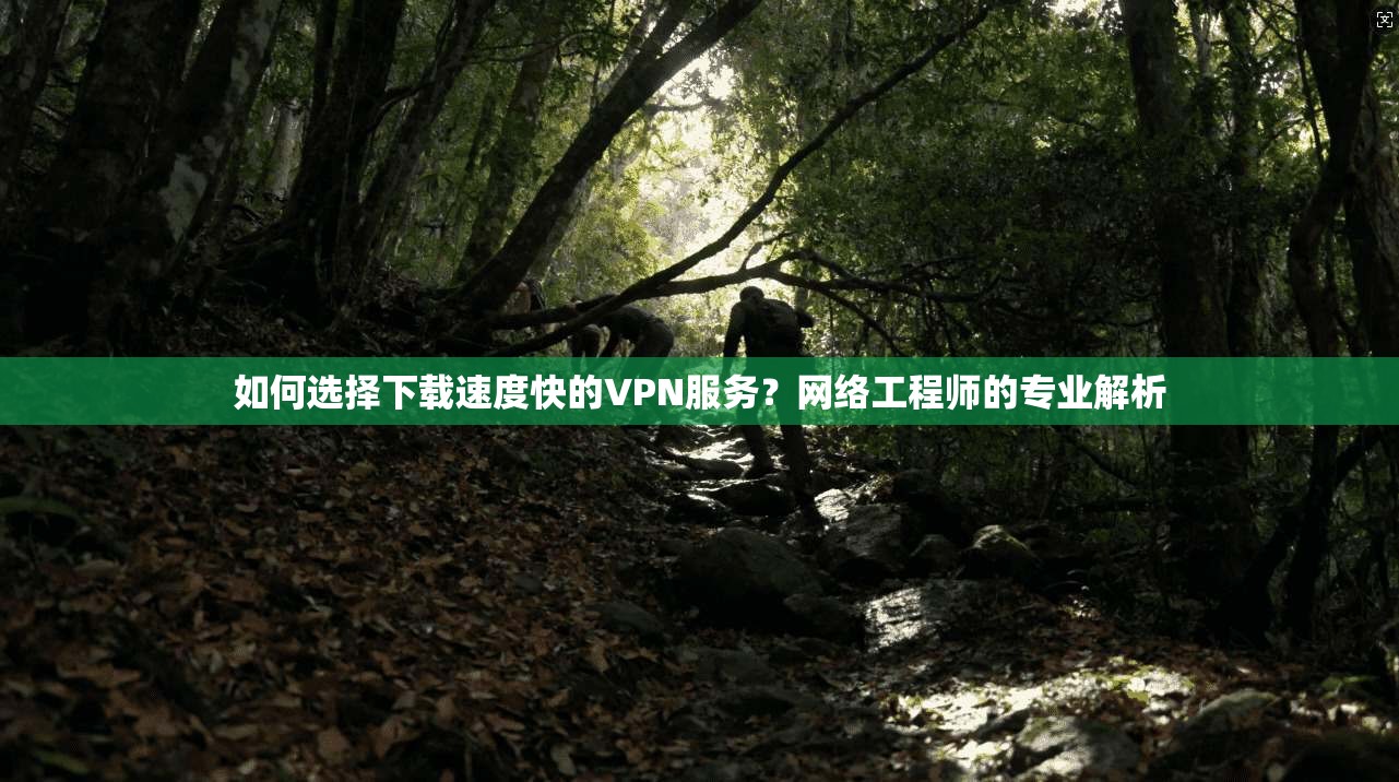 如何选择下载速度快的VPN服务？网络工程师的专业解析