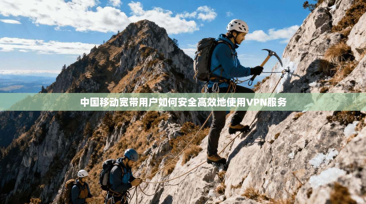 中国移动宽带用户如何安全高效地使用VPN服务