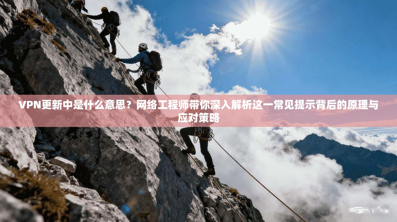 VPN更新中是什么意思？网络工程师带你深入解析这一常见提示背后的原理与应对策略