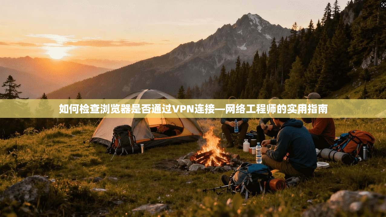 如何检查浏览器是否通过VPN连接—网络工程师的实用指南
