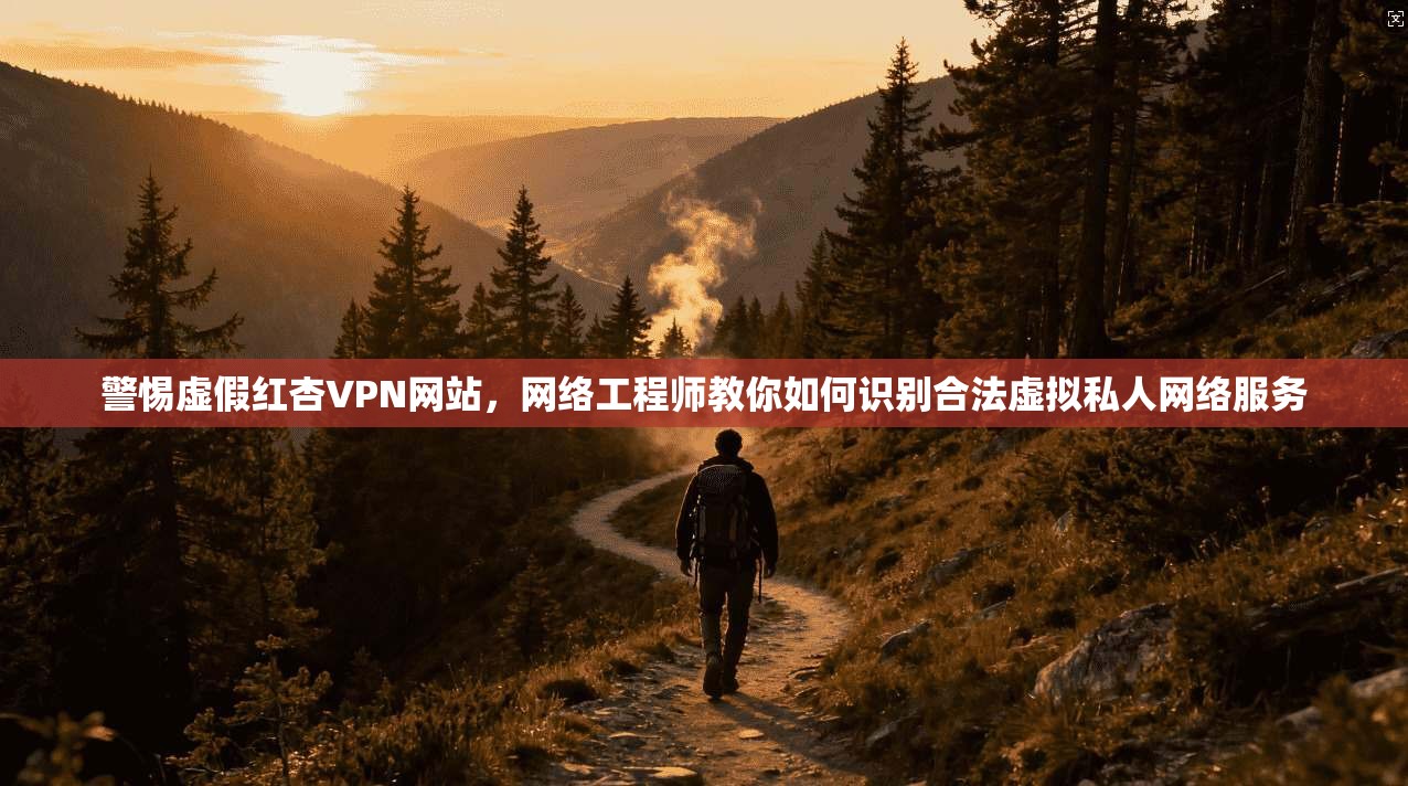 警惕虚假红杏VPN网站，网络工程师教你如何识别合法虚拟私人网络服务