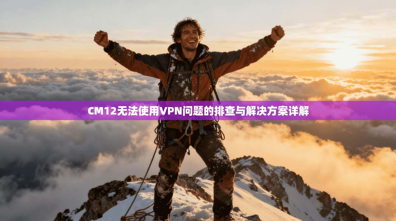 CM12无法使用VPN问题的排查与解决方案详解