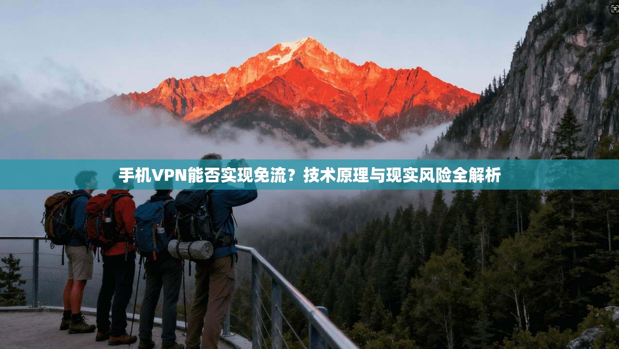 手机VPN能否实现免流？技术原理与现实风险全解析