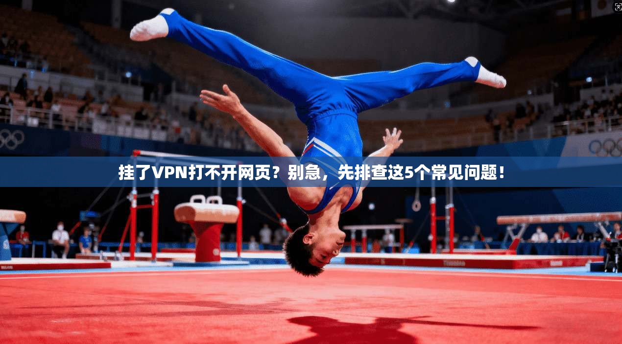 挂了VPN打不开网页？别急，先排查这5个常见问题！