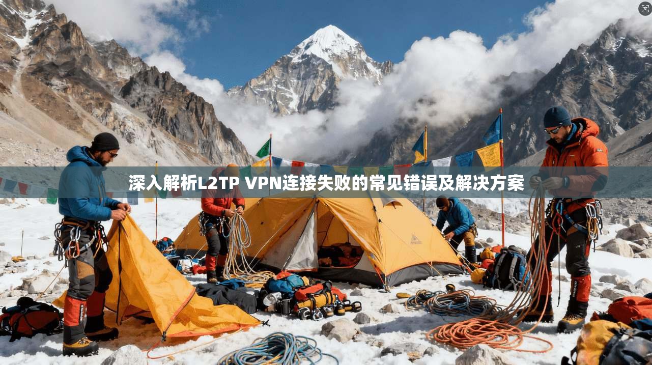 深入解析L2TP VPN连接失败的常见错误及解决方案