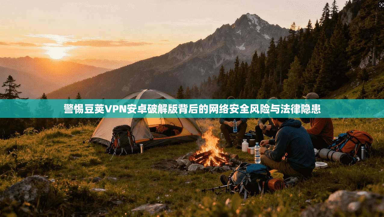 警惕豆荚VPN安卓破解版背后的网络安全风险与法律隐患