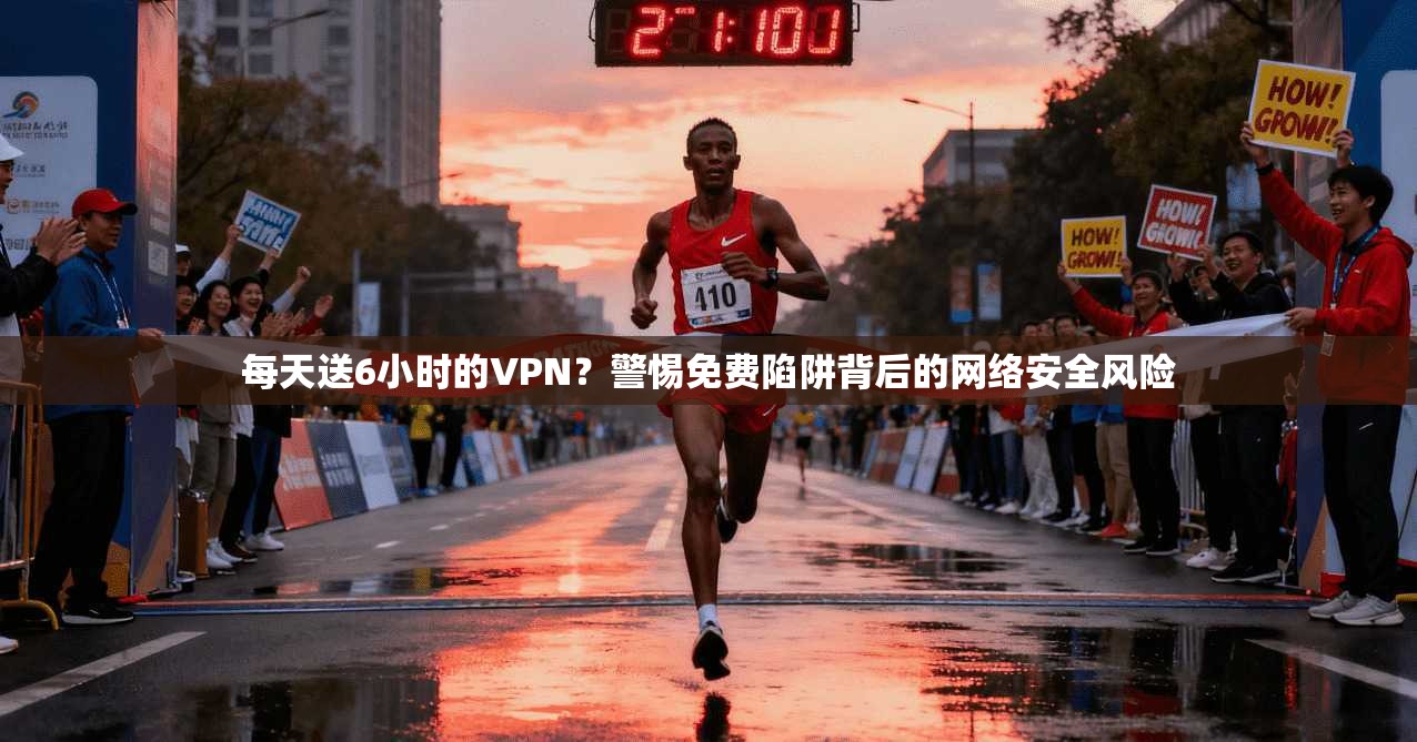 每天送6小时的VPN？警惕免费陷阱背后的网络安全风险