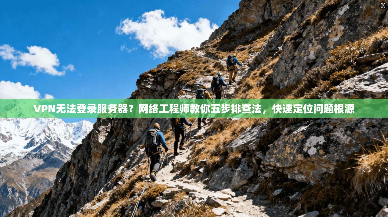 VPN无法登录服务器？网络工程师教你五步排查法，快速定位问题根源