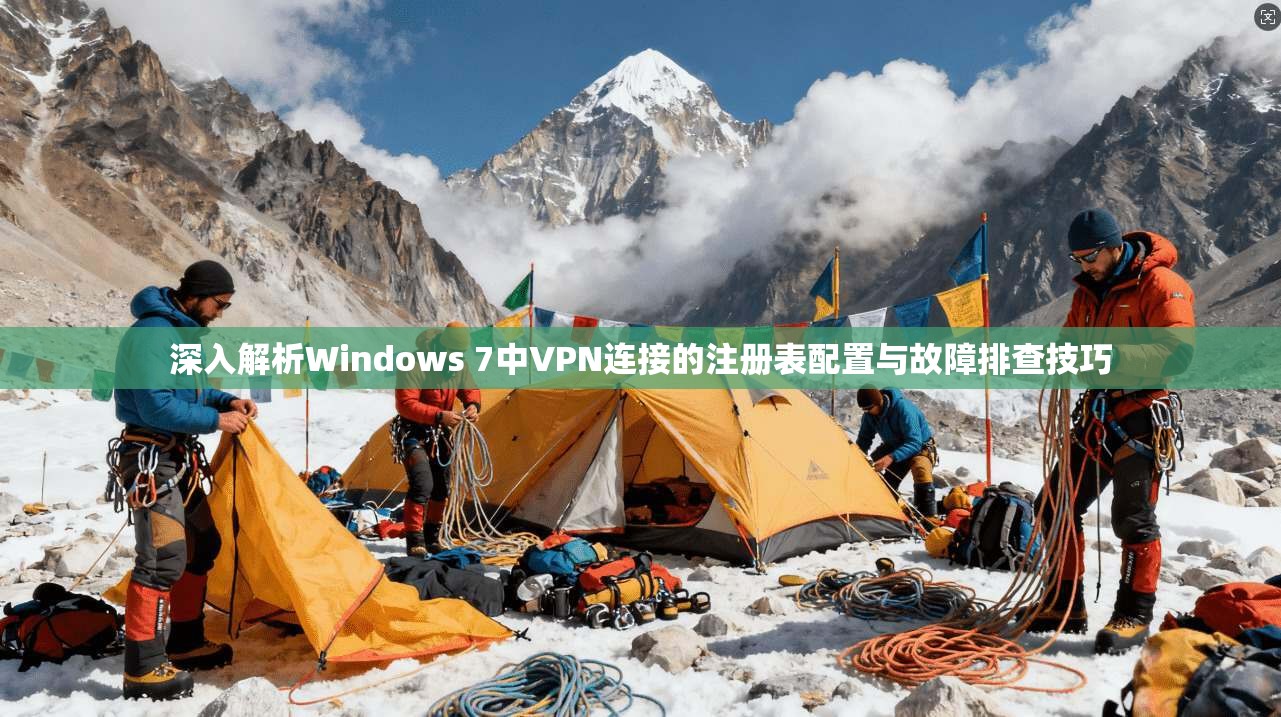 深入解析Windows 7中VPN连接的注册表配置与故障排查技巧