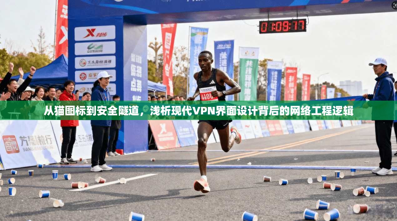 从猫图标到安全隧道，浅析现代VPN界面设计背后的网络工程逻辑