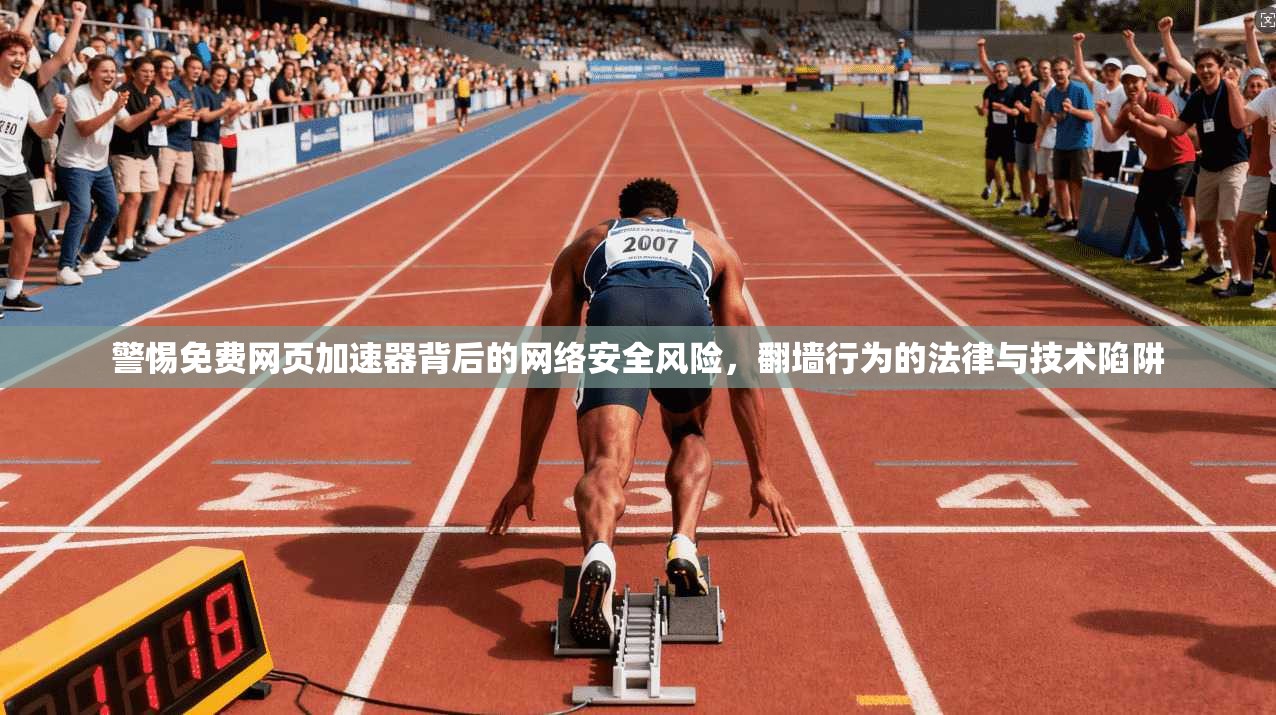 警惕免费网页加速器背后的网络安全风险，翻墙行为的法律与技术陷阱