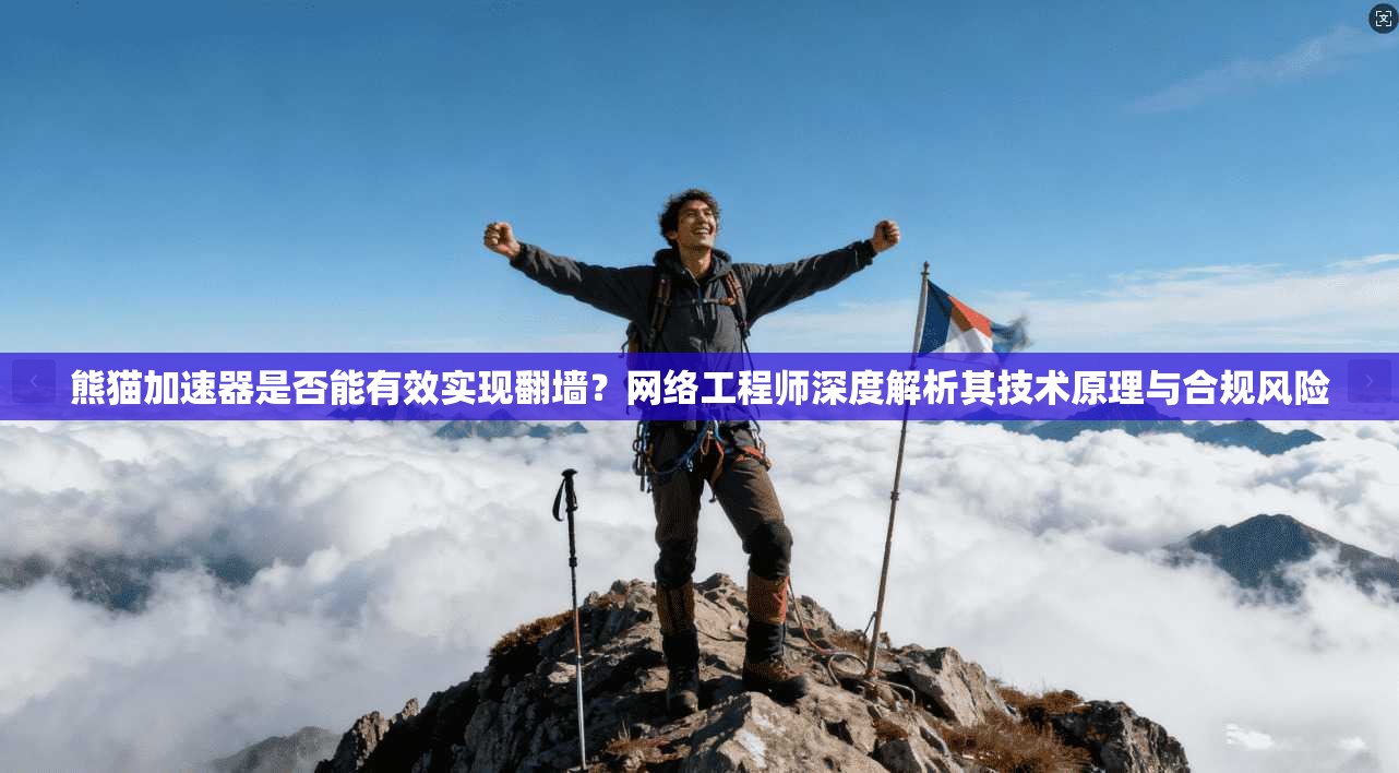 熊猫加速器是否能有效实现翻墙？网络工程师深度解析其技术原理与合规风险