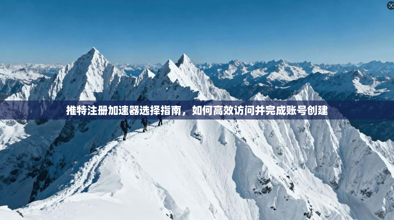 推特注册加速器选择指南,如何高效访问并完成账号创建
