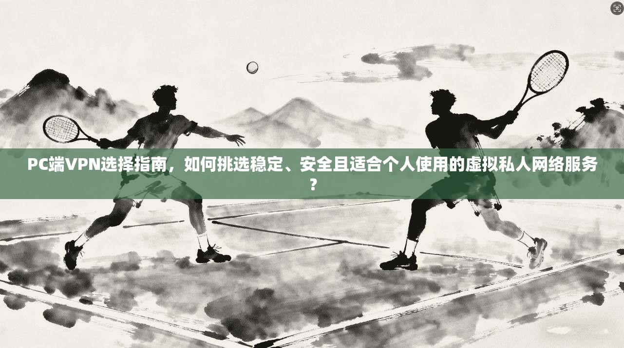 PC端VPN选择指南,如何挑选稳定、安全且适合个人使用的虚拟私人网络服务?