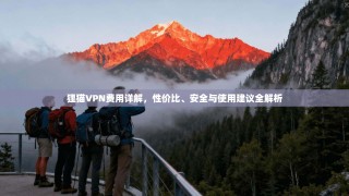 狸猫VPN费用详解，性价比、安全与使用建议全解析