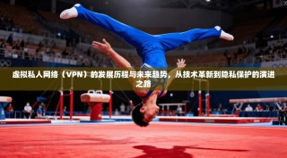 虚拟私人网络（VPN）的发展历程与未来趋势，从技术革新到隐私保护的演进之路