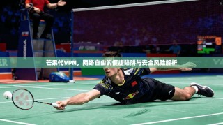 芒果代VPN，网络自由的便捷陷阱与安全风险解析