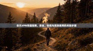 非凡VPN充值指南，安全、合规与高效使用的关键步骤