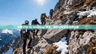 免费VPN for Windows 评测，性价比与安全性的权衡