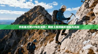 手机看片用VPN合法吗？网络工程师解析隐私与风险