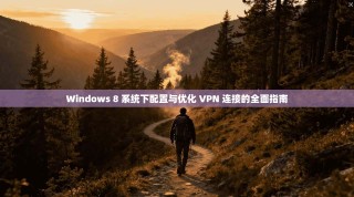 Windows 8 系统下配置与优化 VPN 连接的全面指南